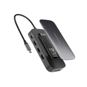 هاب تایپ سی و هارد اکسترنال پاورولوژی مدل Powerology USB-C Hub